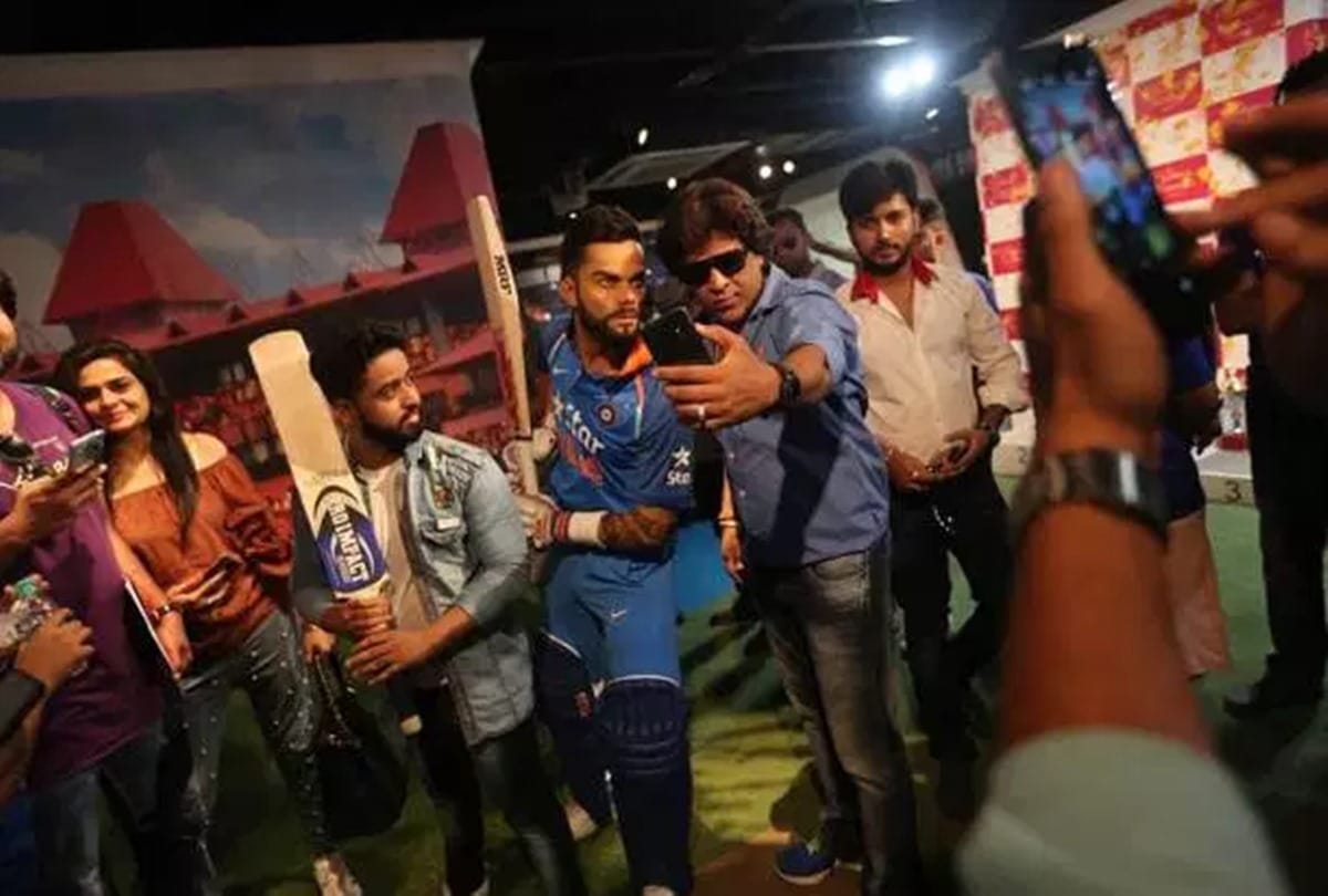 Virat Kohli's Wax Statue Unveiled At Madame Tussauds, see pics