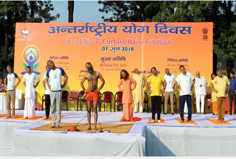   uttarakhand will on world map after international yoga day 2018 celebration with pm modi