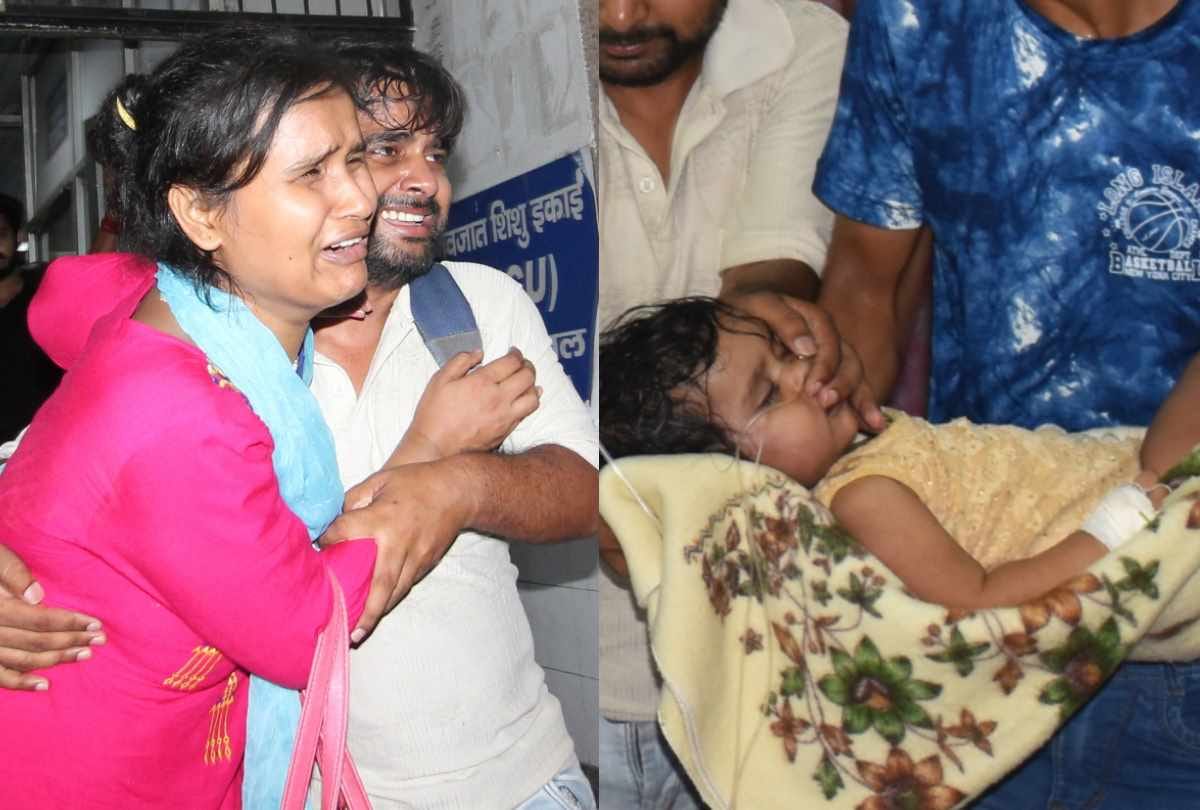 government asked report on death of baby in kgmu due to strike