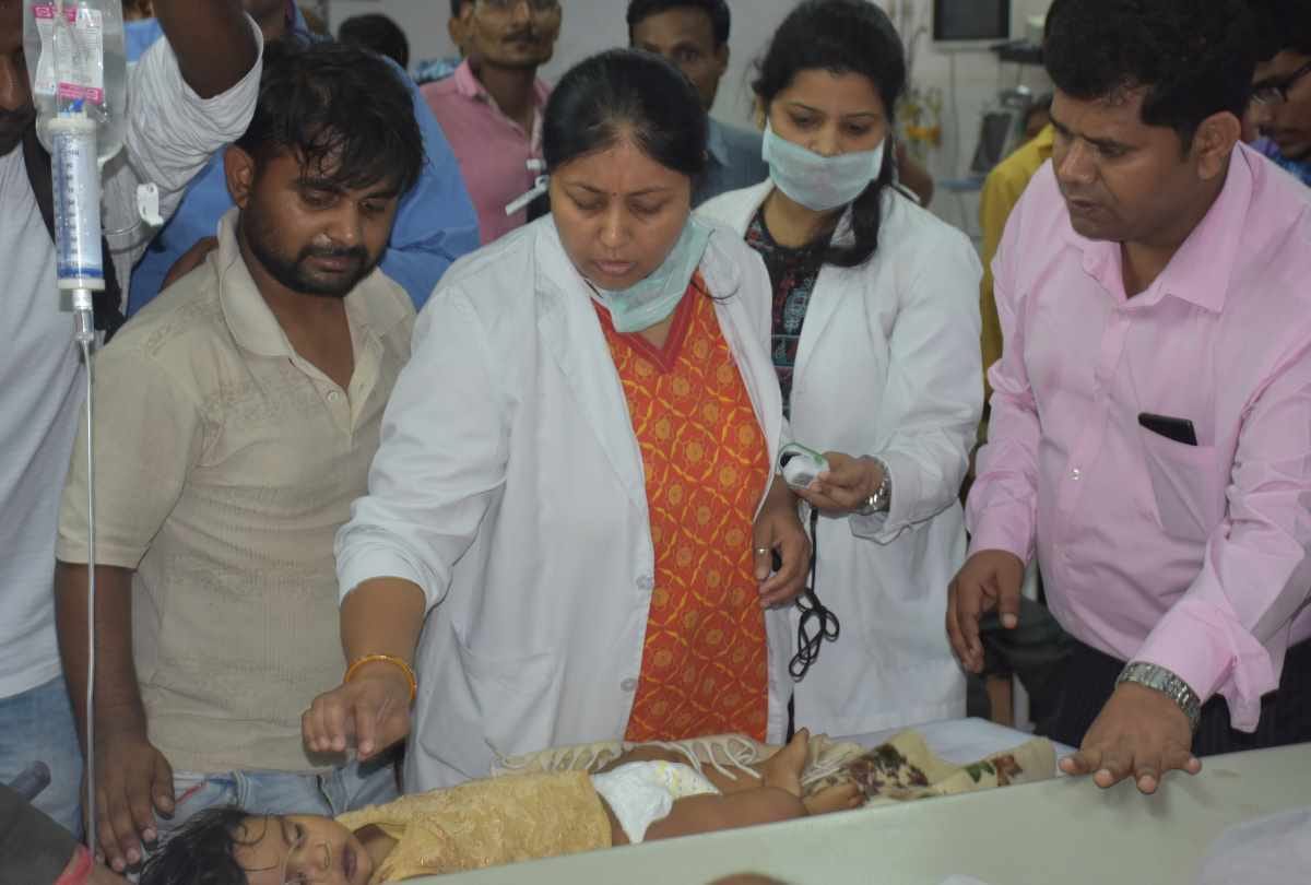 child died due to strike in kgmu