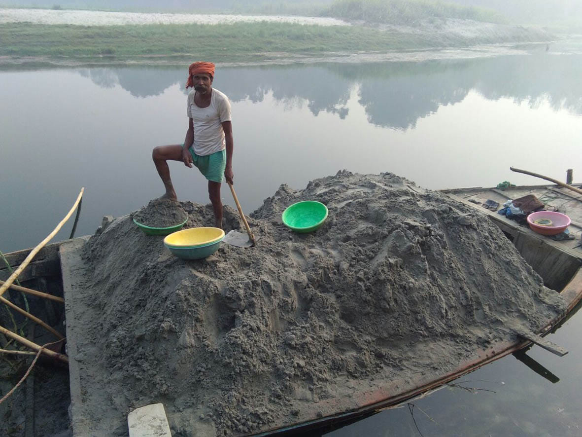elegile mines at gandak