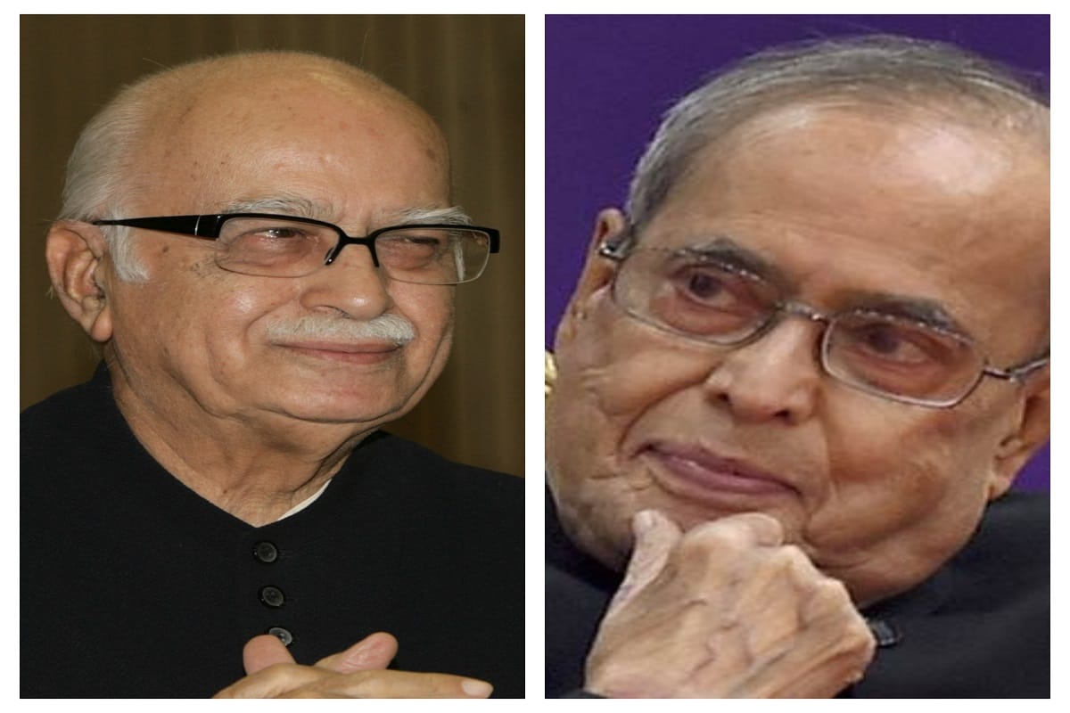 L K Advani praised Pranab Mukherjee for visiting RSS headquarters to attend programe