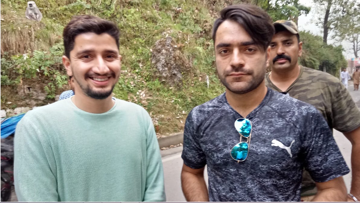 Afghanistan cricket team celebrate t20 series victory in mussoorie