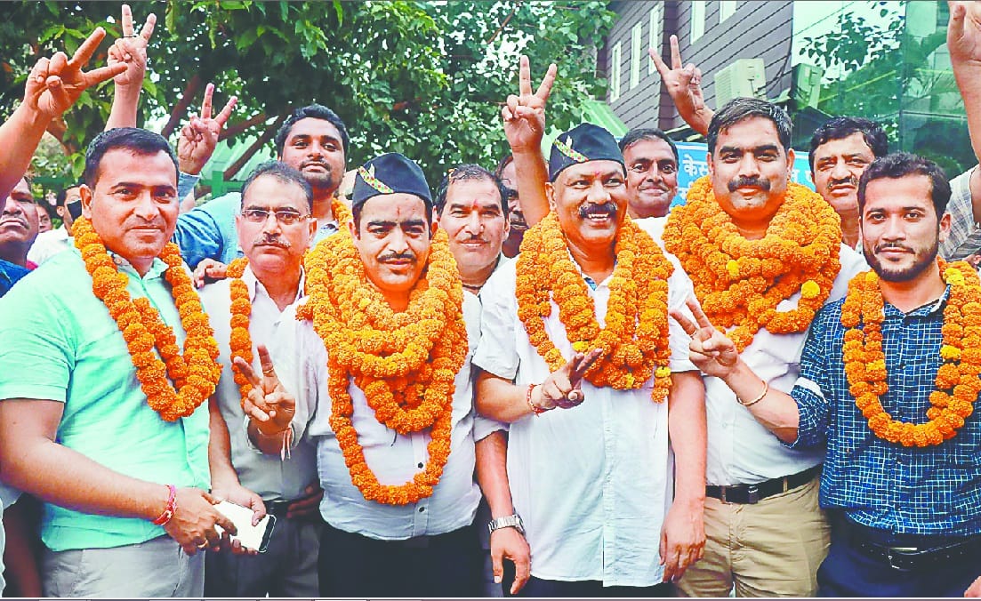  Deepak joshi elected for Secretariat association biennial elections