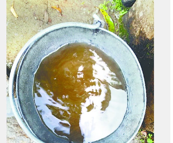 Supply of contaminated water in many villages of Sayelde
