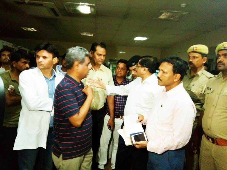 Hailut Hospital kanpur patient died case due to ac shut down