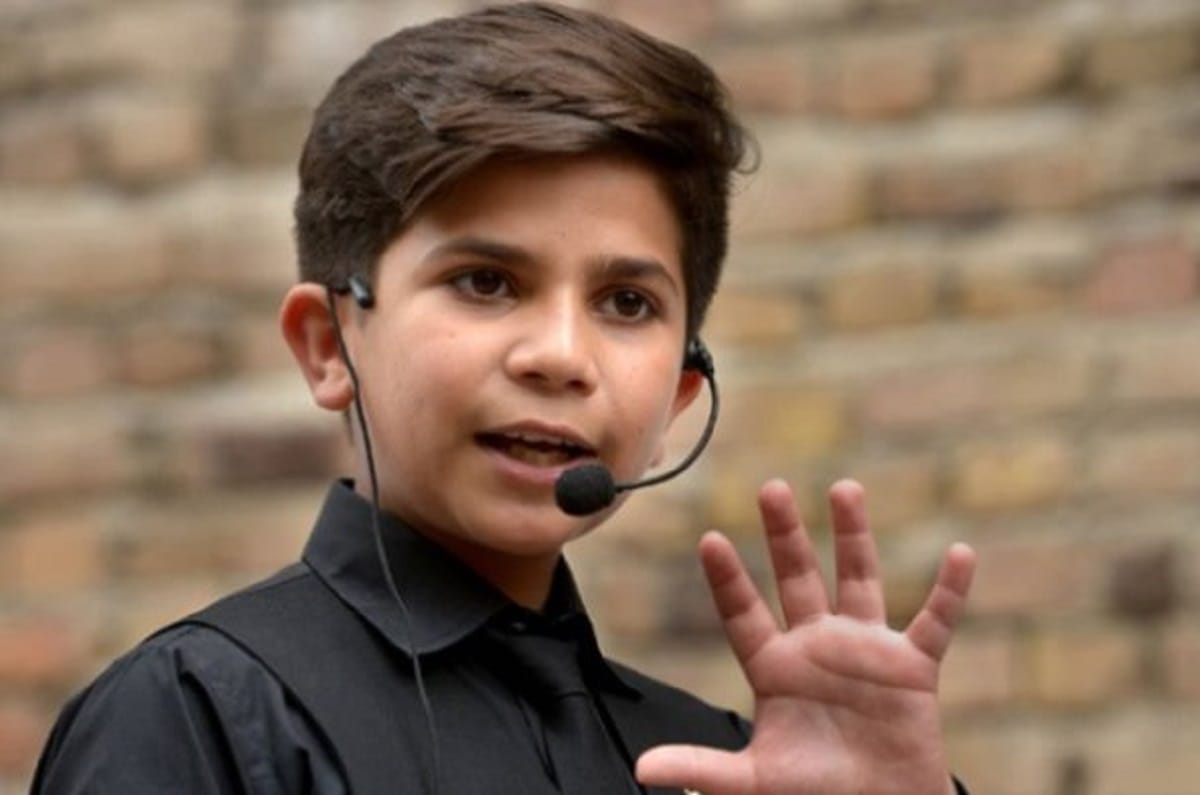 this 11 year old motivational speaker enchanted Pakistan by his speeches