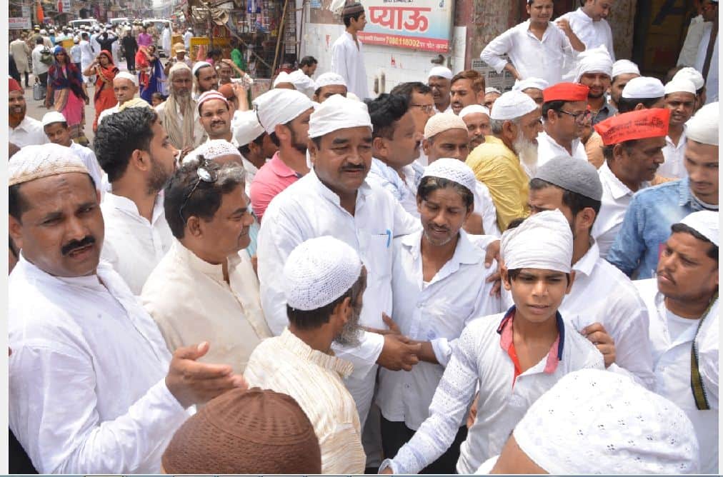 Juma Alvida Namaz 2018 in firozabad, kasganj
