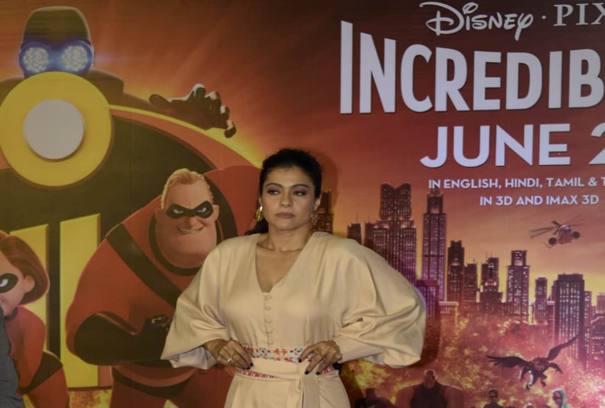 Kajol At Trailor Launch Of Hindi Version Incredibles 2