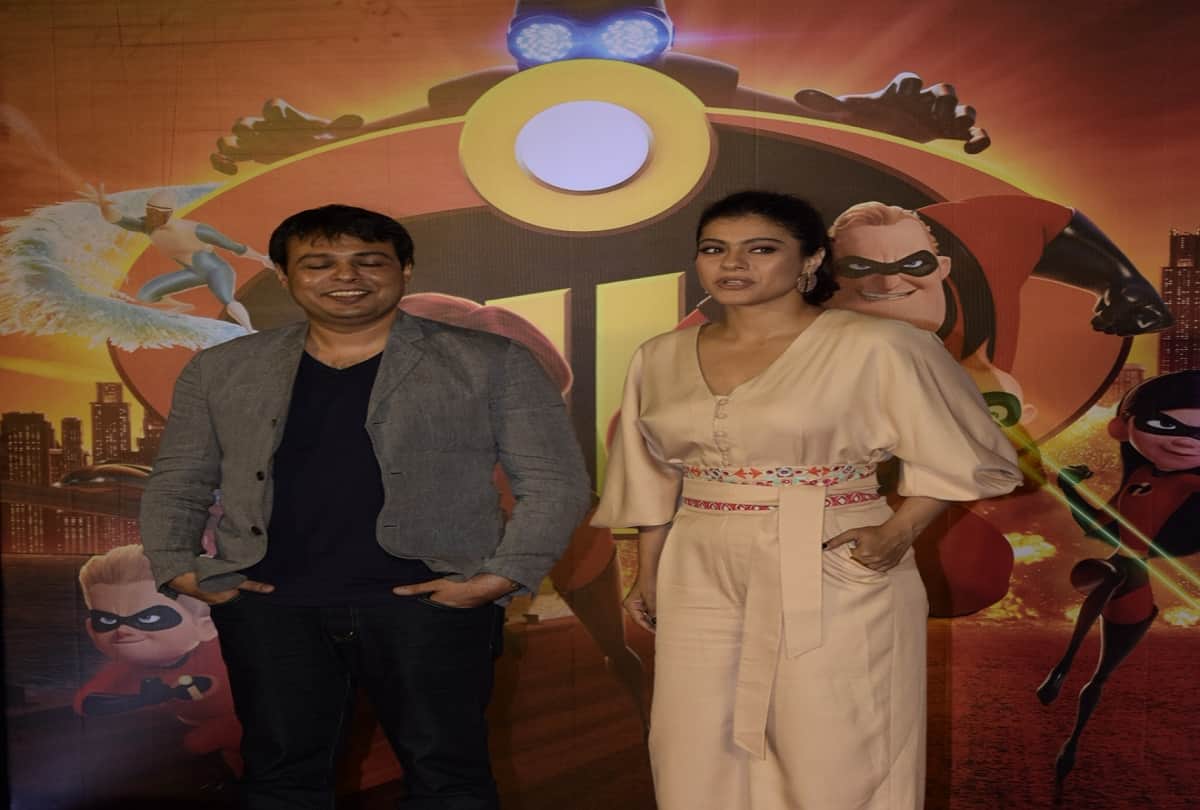 Kajol At Trailor Launch Of Hindi Version Incredibles 2