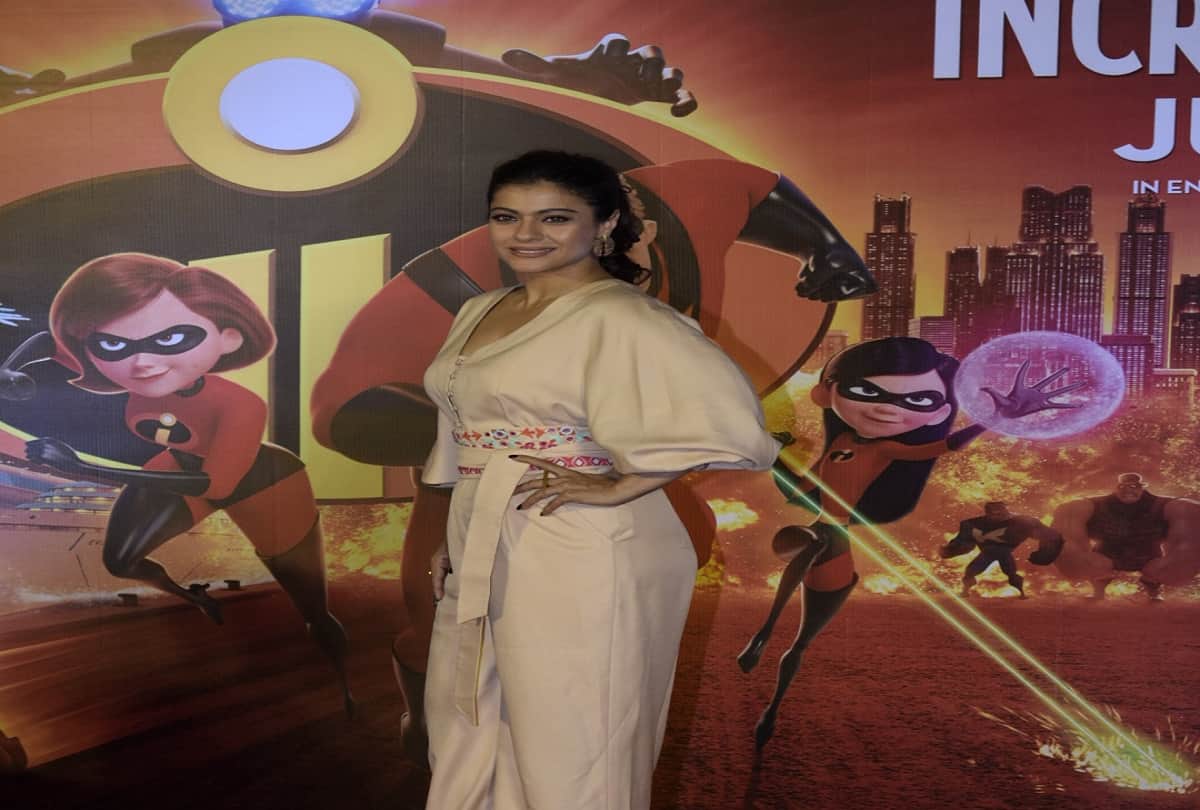 Kajol At Trailor Launch Of Hindi Version Incredibles 2
