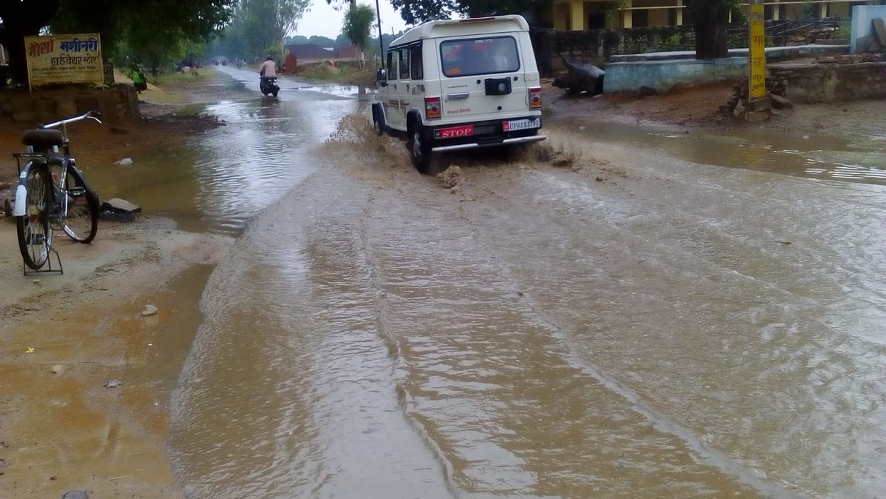 बारिश से किसानों के खिले चेहरे