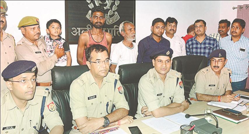 Parents play boy's abduction drama
