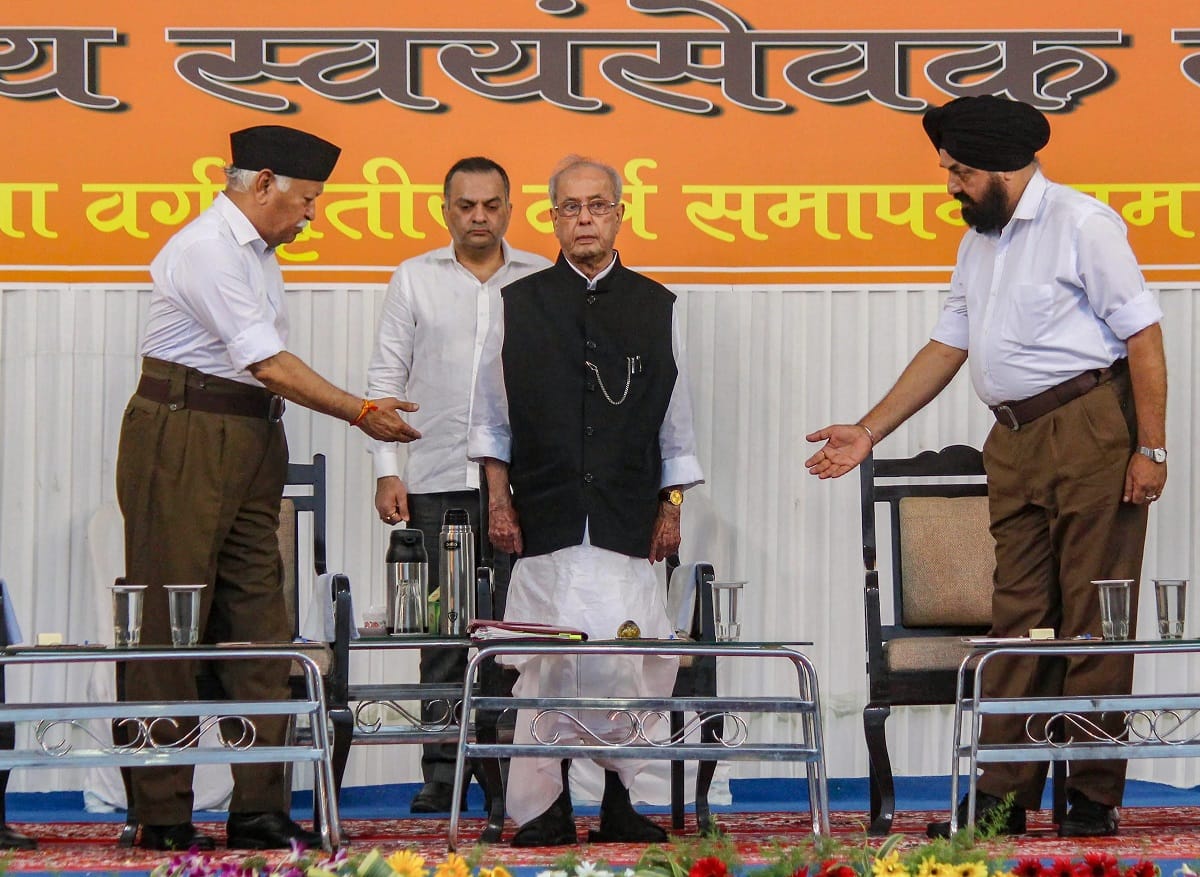 RSS family heavy on Congress family, Ahmed Patel last attempt failed