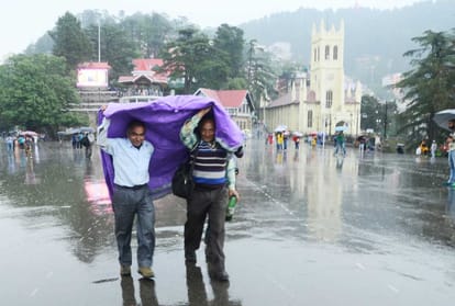 thunderstorm warning for himachal on 9 and 10 june