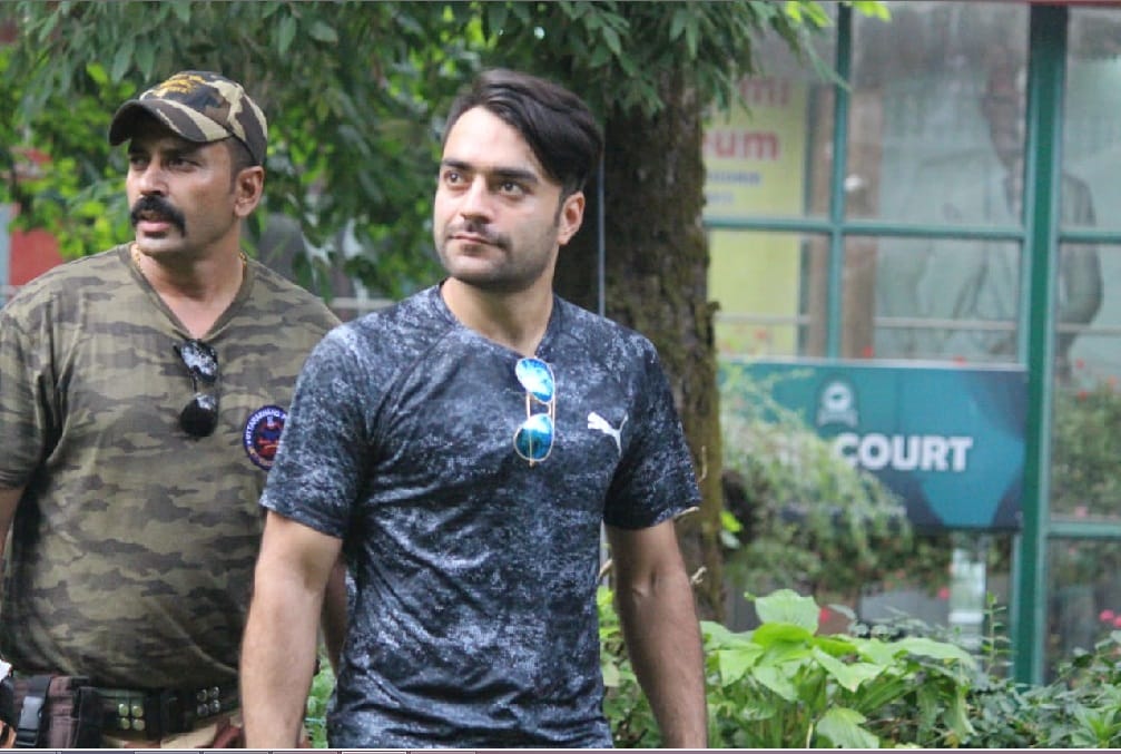 Afghanistan cricket team celebrate t20 series victory in mussoorie