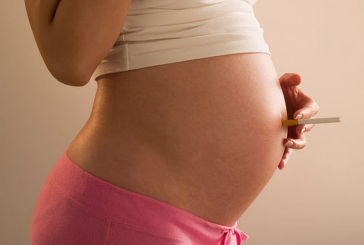 Smoking around pregnant women may increase asthma risk in children