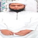नमाजियों को संबोधित करते हाफिज अनस।