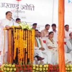 कार्यक्रम को संबोधित करते जेपी नड्डा