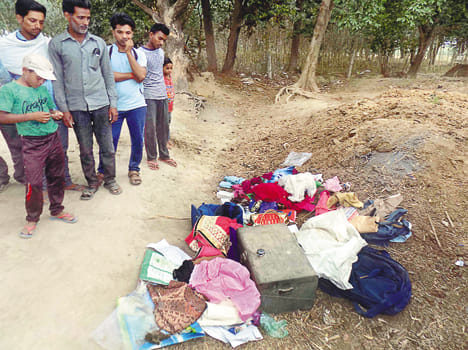 Theft of millions in three houses