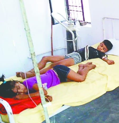 Four children sick from eating biscuits