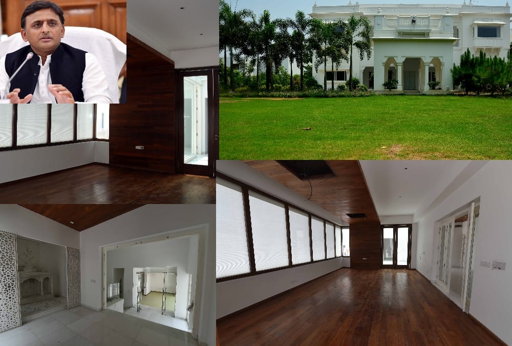pics of house of akhilesh yadav.
