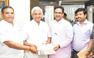 Nandi did the sampark for samarthan