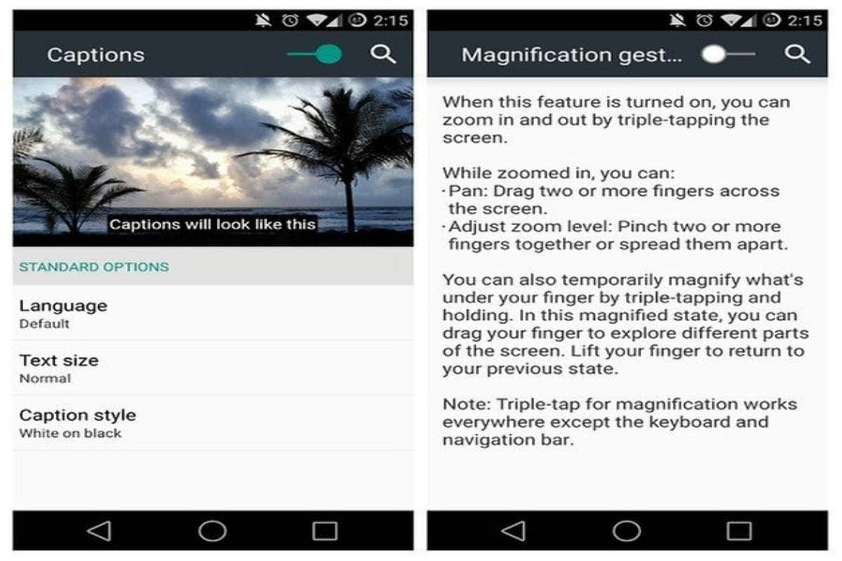 Every android smartphones user should know 5 accessibility settings