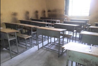 Students on hunger strike in Baghaigarh School In Chamba
