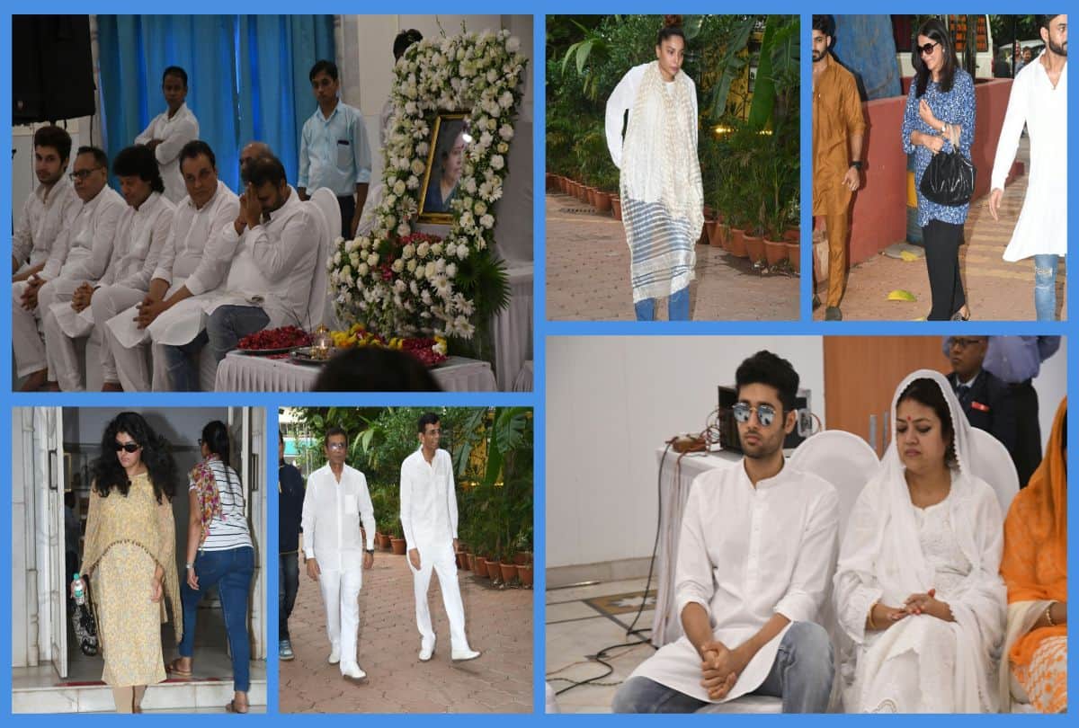 Bollywood celebrities pays tribute to Director Anil Sharmas mother in prayer meet 