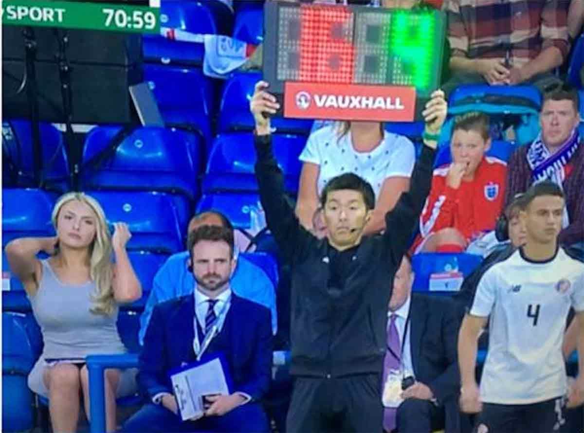 Local radio presenter becomes a social media star during Englands World Cup warm up game