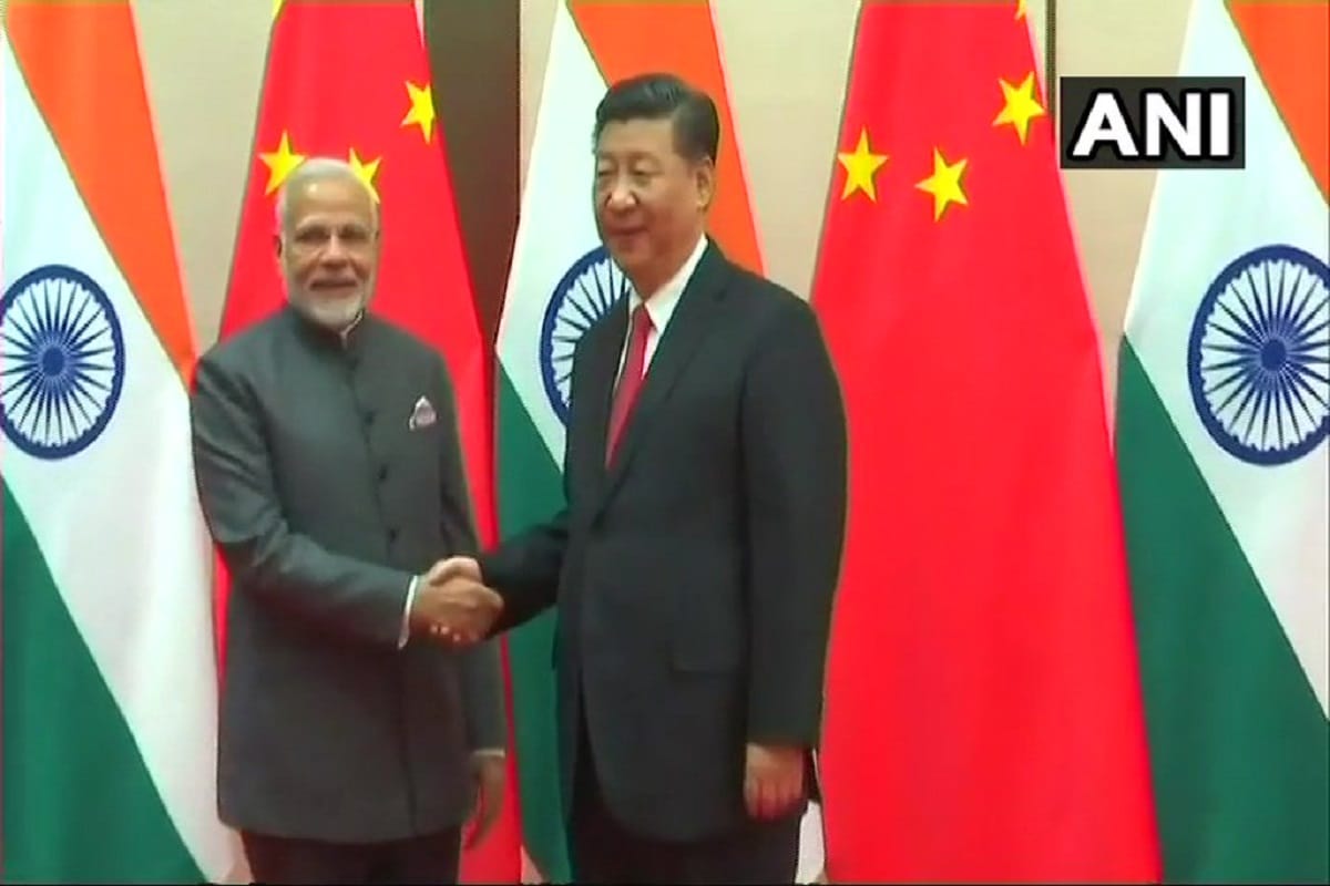 PM Modi met Chinese President Xi Jinping in sco summit