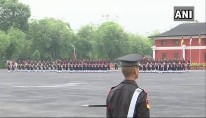 passing out parade Indian Military Academy in Dehradun, Uttarakhand