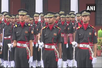 passing out parade Indian Military Academy in Dehradun, Uttarakhand