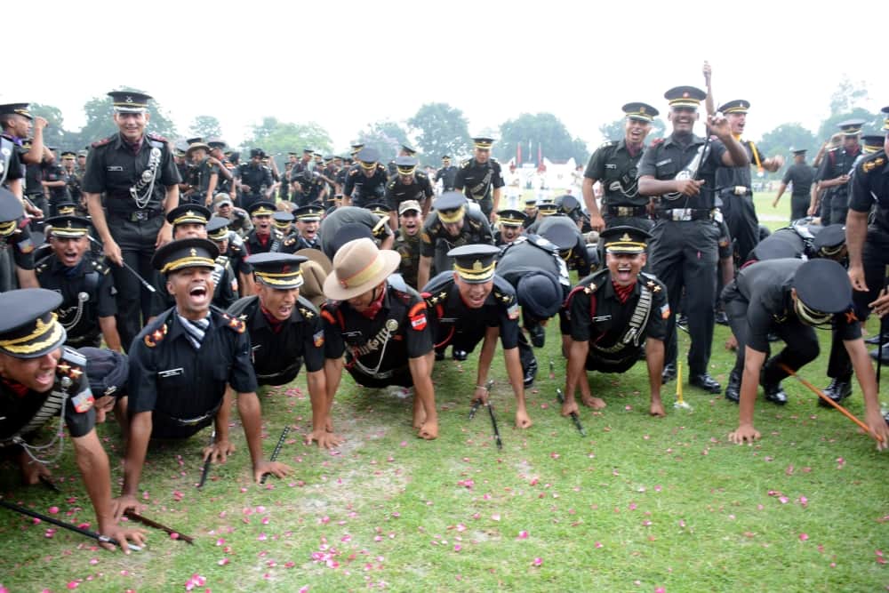 three youth Of agra pass out from Indian military academy dehradun 
