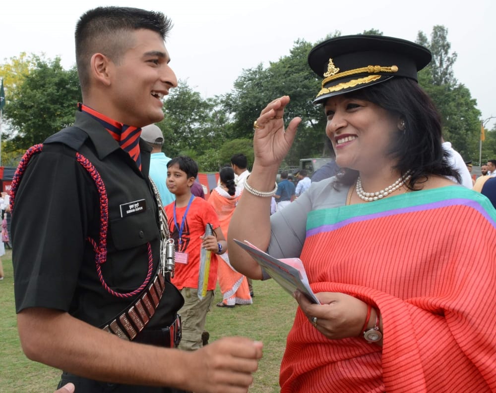 IMA POP 2018 family photo after Passing out parade