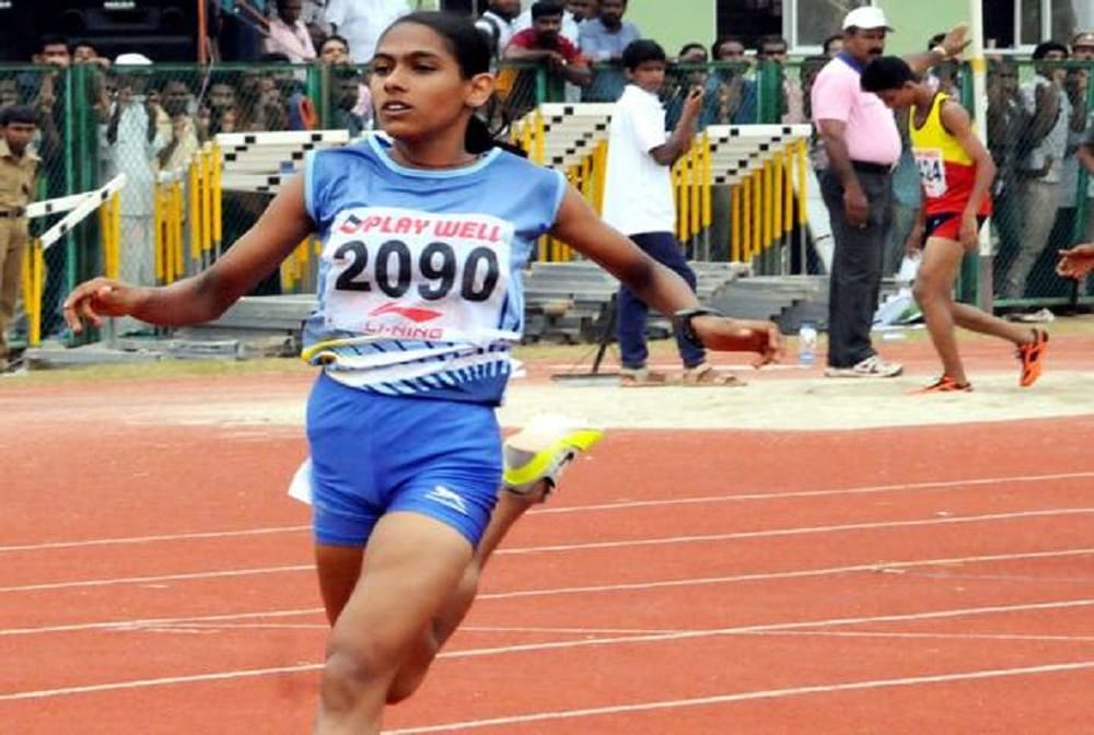 Jisna Mathew clinches gold medal in asian junior athletics Championships 