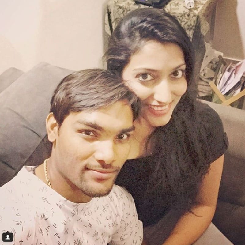 India cricketer and IPL star Sandeep Sharma got engaged with long time girlfriend sasha satvik