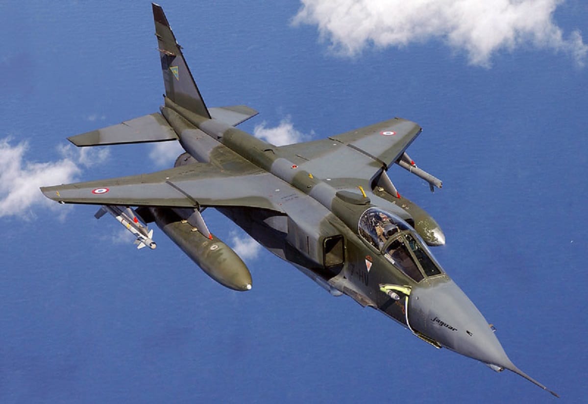 IAF Jaguar pilot jettisoned fuel tanks after one engines failed after being hit by a bird