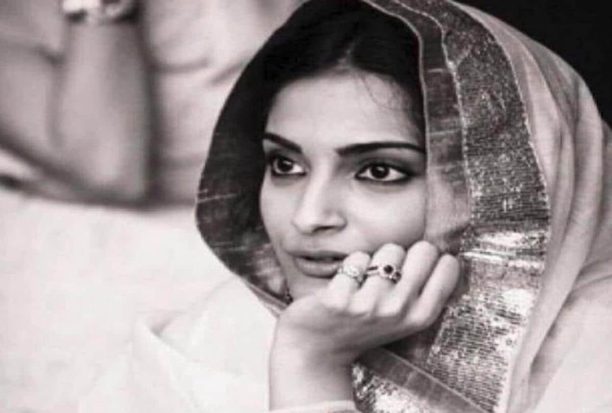 sonam kapoor share photoshopped picture her in old age