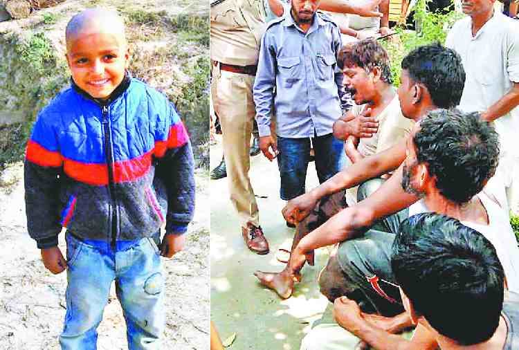 truck crushed 12 years old child in mohali, died on the spot