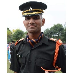 selection of harsit as leftenant in indain army