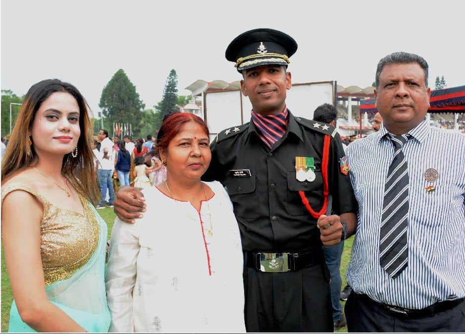 three youth Of agra pass out from Indian military academy dehradun 