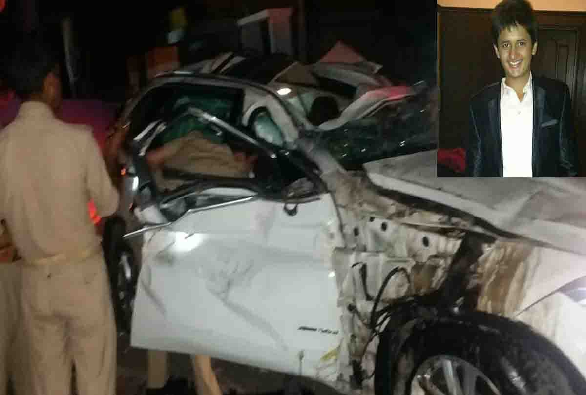 Bmw Car Accident in Kanpur