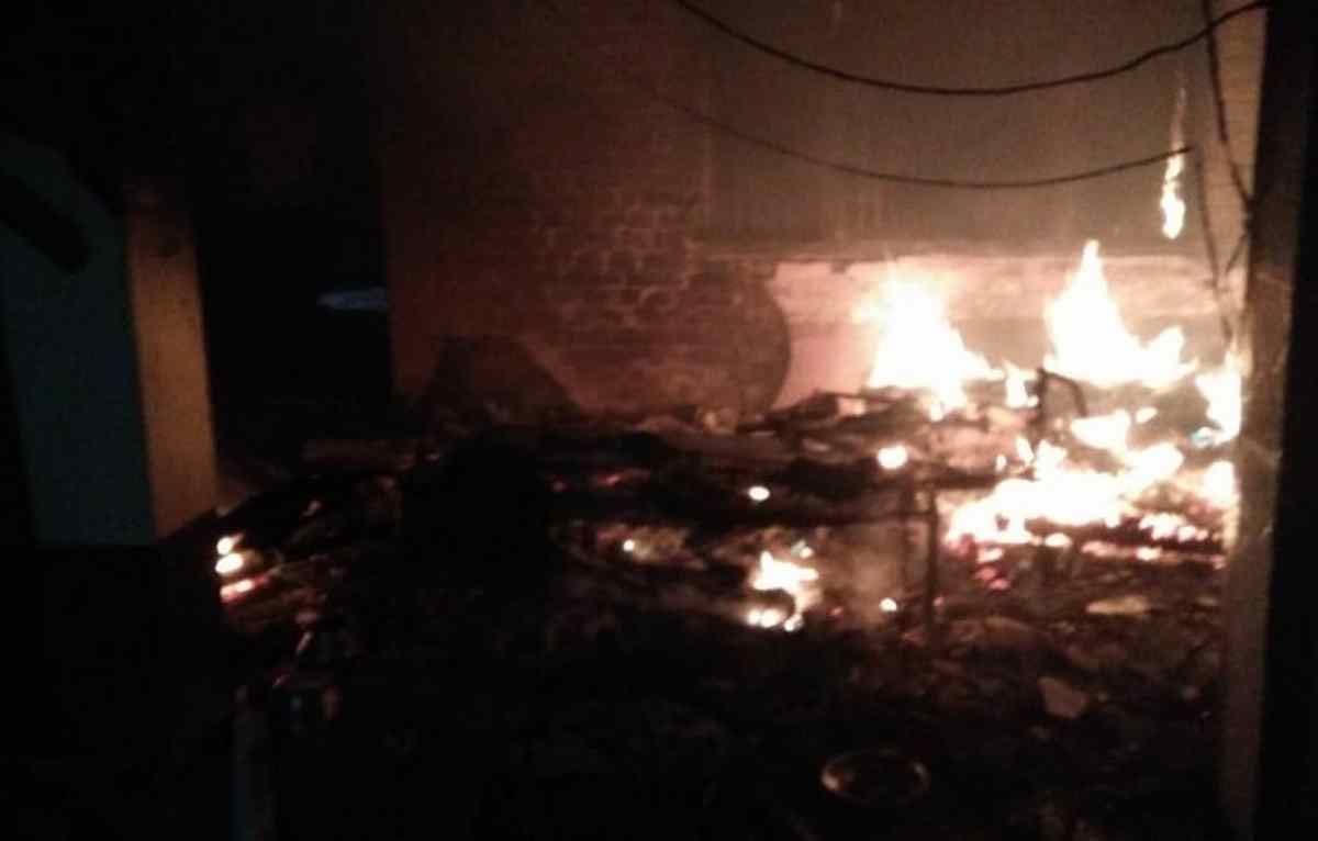 Chaos in chandauli due to teasing with teenager