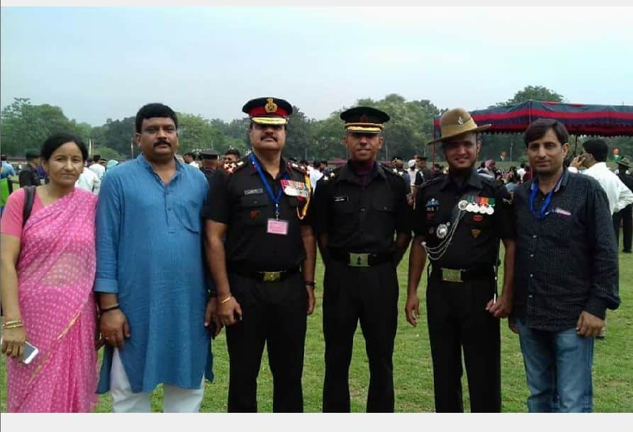 three youth Of agra pass out from Indian military academy dehradun 