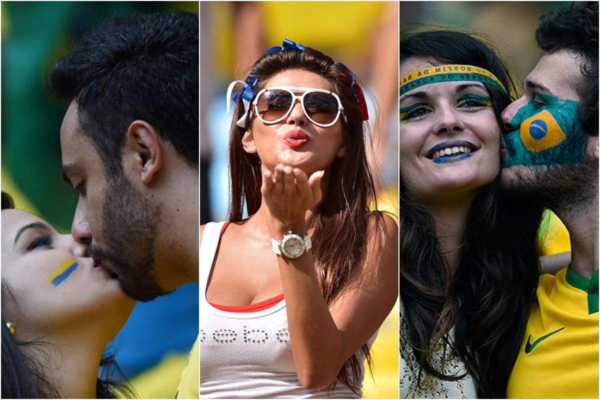 fifa world cup 2014 flashback selfie and flying kiss