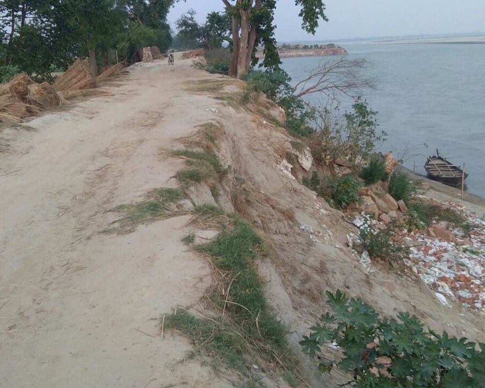 ghaghara is going near to villeges