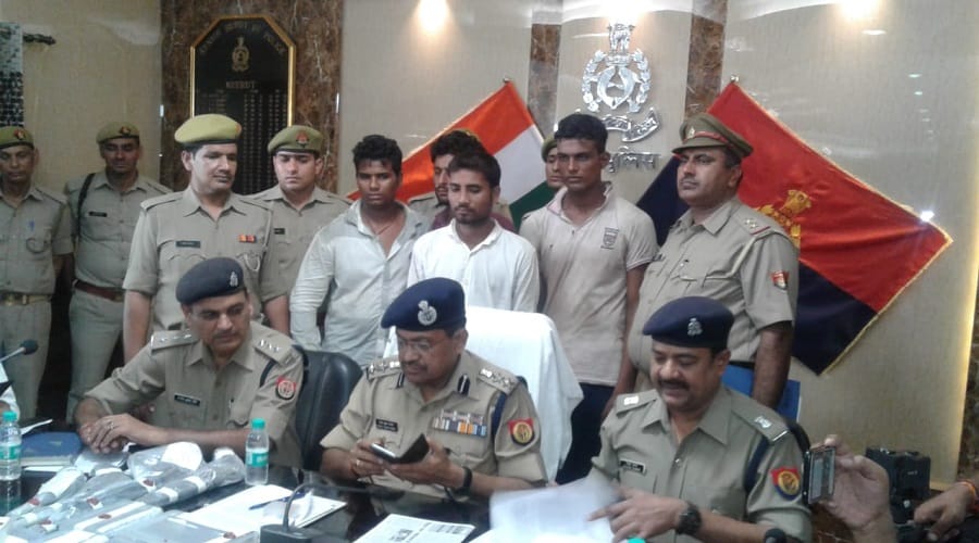 Four accused arrested in Meerut