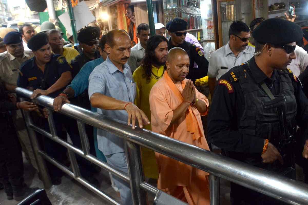 CM yogi create history in varanasi